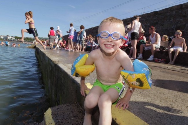 Dublin Heat Wave. Pictured enjoying one