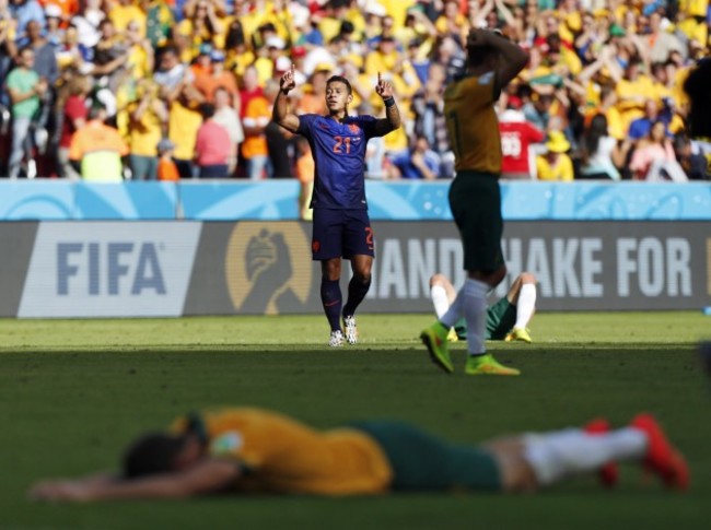 Brazil Soccer WCup Australia Netherlands