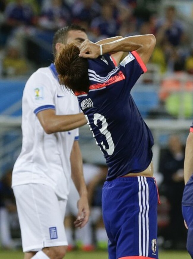 Brazil Soccer WCup Japan Greece