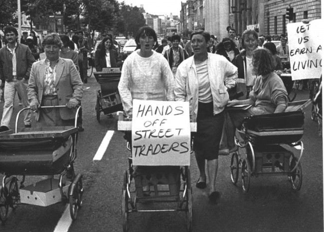 1983 Protest Lily Kearns