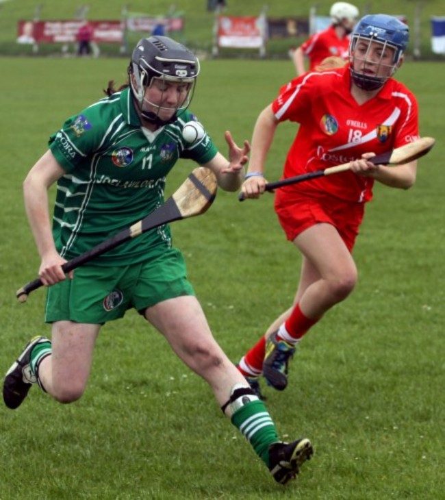 Caoimhe Costello with Rebecca Walsh