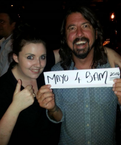 David Grohl for Sam