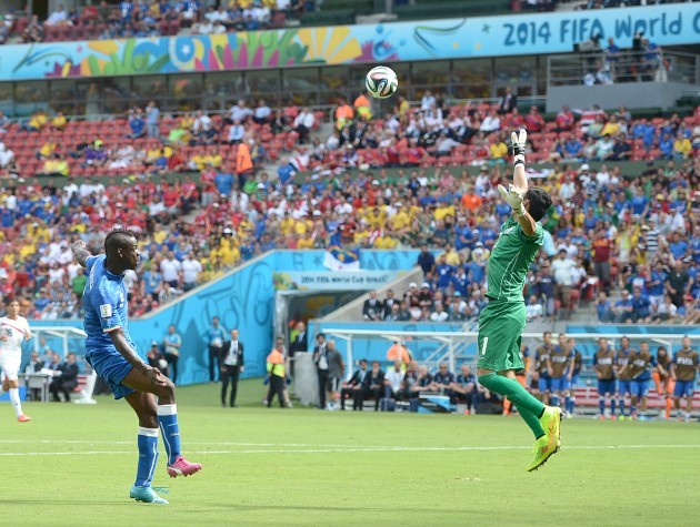 Soccer - FIFA World Cup 2014 - Group D - Italy v Costa Rica - Arena Pernambuco