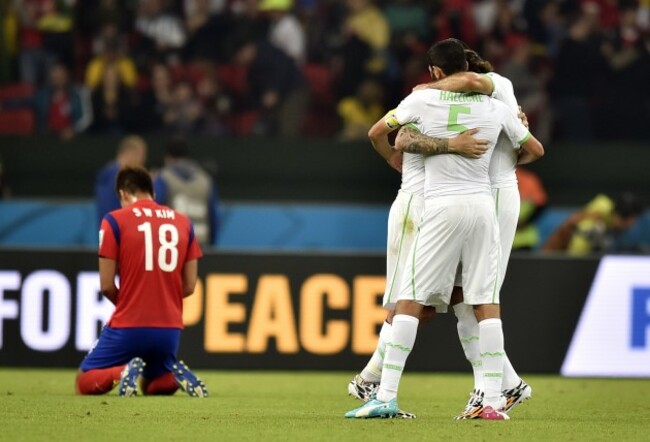 Brazil Soccer WCup South Korea Algeria