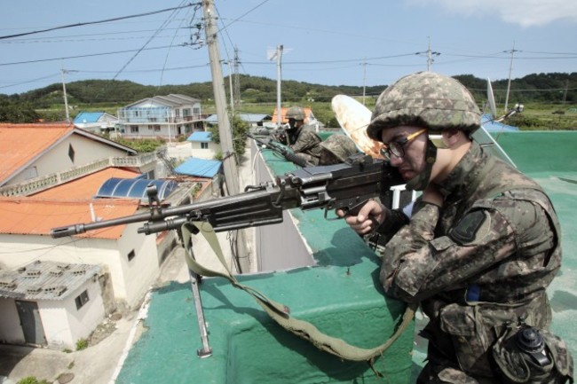 South Korea Border Shooting