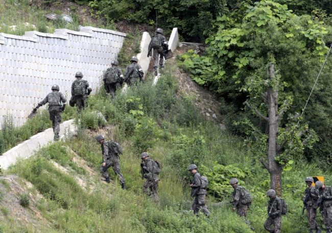 South Korea Border Shooting