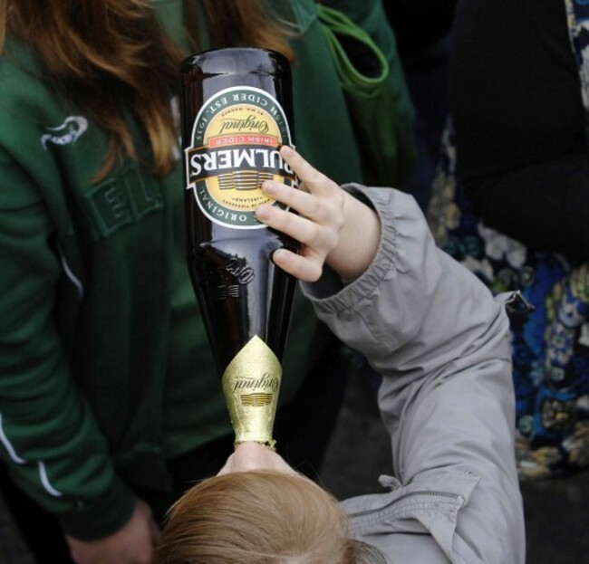Young People Drinking Alcohol