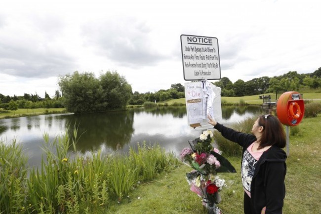 Waterville Park pond death. Elena Pano