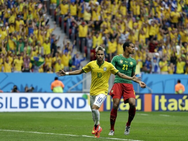 Brazil Soccer WCup Cameroon Brazil