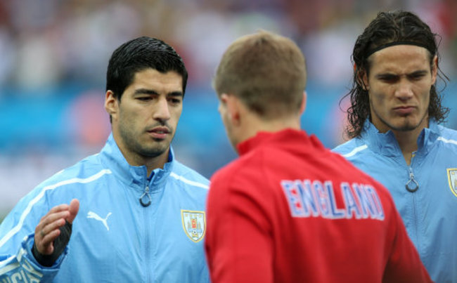 Soccer - FIFA World Cup 2014 - Group D - Uruguay v England - Estadio Do Sao Paulo