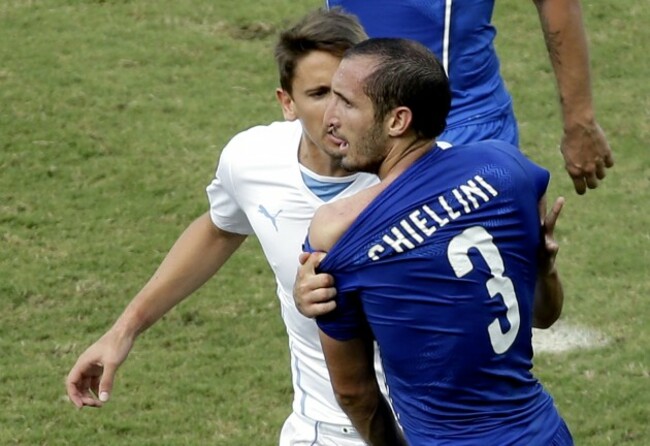 Brazil Soccer WCup Italy Uruguay