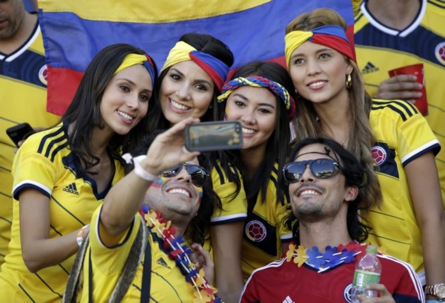 Brazil Soccer WCup Japan Colombia
