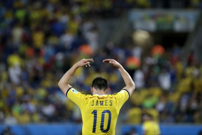 Brazil Soccer WCup Japan Colombia