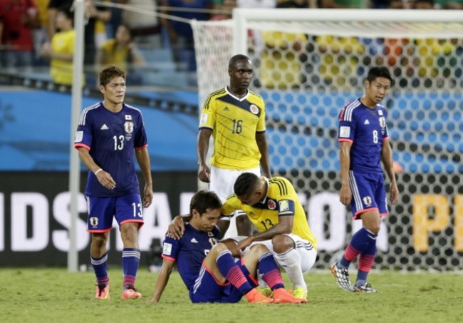 Brazil Soccer WCup Japan Colombia