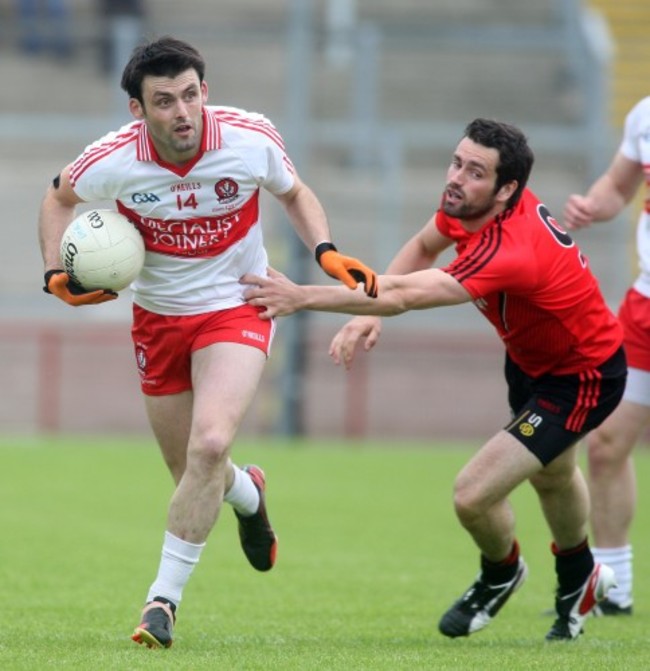 Eoin Bradley and Kevin McKernan