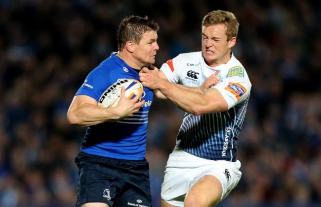 Brian O'Driscoll and Owen Williams