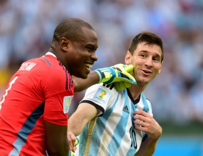 Soccer - FIFA World Cup 2014 - Group F - Nigeria v Argentina - Estadio Beira-Rio