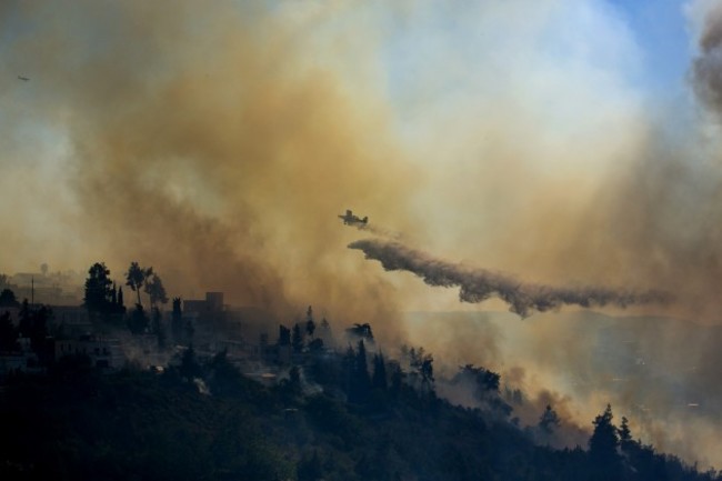 Mideast Israel Fire