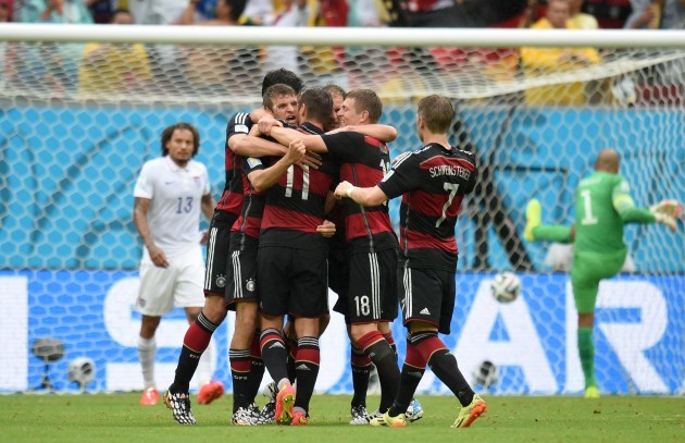 Soccer - FIFA World Cup 2014 - Group G - USA v Germany - Arena Pernambuco