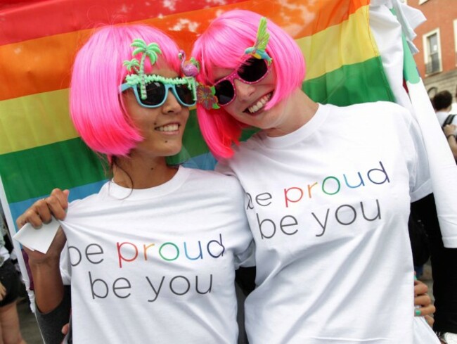 Dublin Pride Festival. Pictured at the s