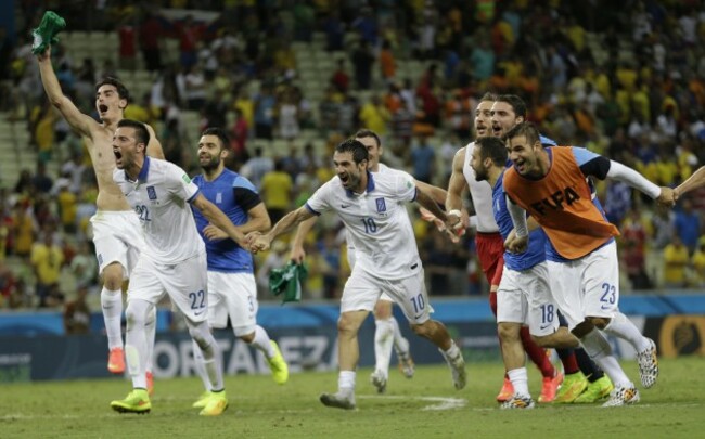 Brazil Soccer WCup Greece Ivory Coast