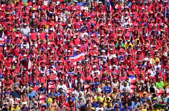 Soccer - FIFA World Cup 2014 - Group D - Italy v Costa Rica - Arena Pernambuco