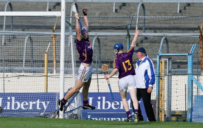 Jack Guiney celebrates scoring the equalising goal