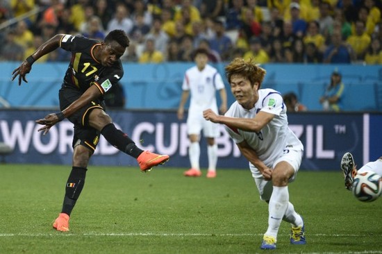 Soccer - FIFA World Cup 2014 - Group H - Korea Republic v Belgium - Arena de Sao Paulo Stadium