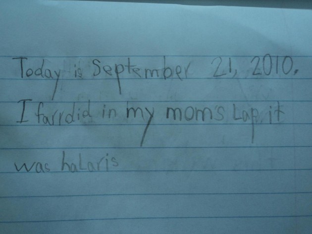 9 extremely insightful diary entries from primary school kids