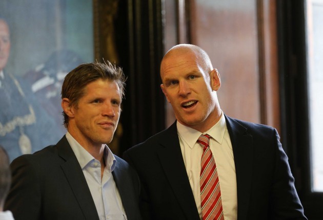 Simon Easterby and Paul O'Connell