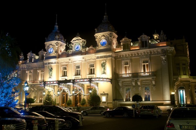 Casino de Monaco - Décoration de Noël