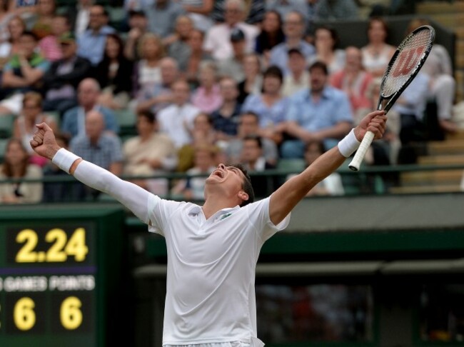 Tennis - 2014 Wimbledon Championships - Day Ten - The All England Lawn Tennis and Croquet Club
