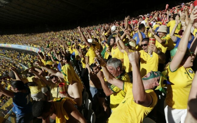 Brazil Soccer WCup Brazil Chile