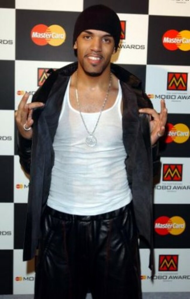 Craig David MOBO Awards