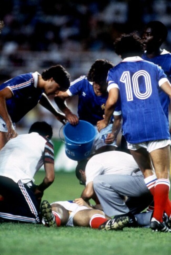 Soccer - World Cup Spain 82 - Semi Final - West Germany v France