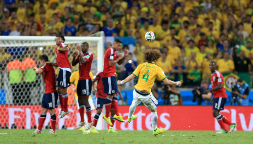 Soccer - FIFA World Cup 2014 - Quarter Final - Brazil v Colombia - Estadio Castelao