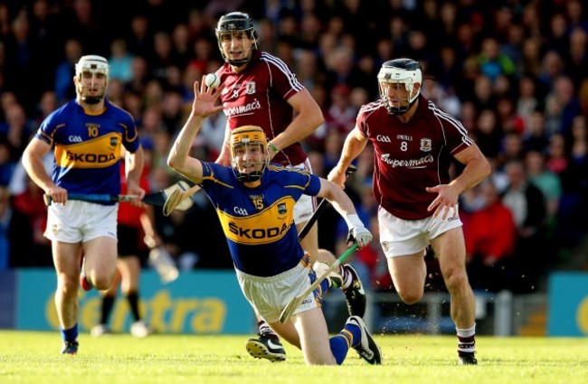 Lar Corbett with Joseph Cooney and Andy Smith