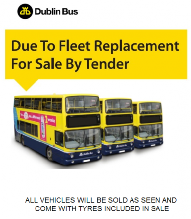 dublin buses for sale