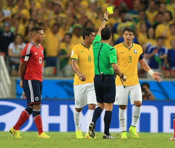 Soccer - FIFA World Cup 2014 - Quarter Final - Brazil v Colombia - Estadio Castelao