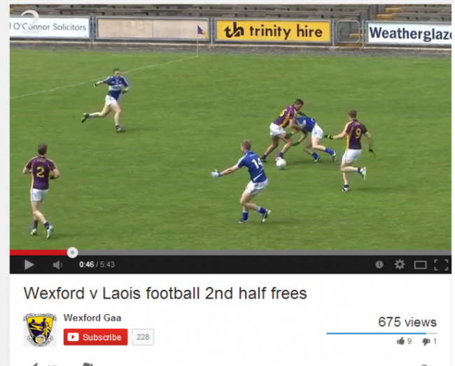 Wexford GAA screengrab