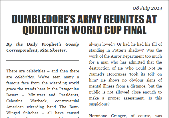 Jk Rowling Has Written A Brand New Harry Potter Short Story
