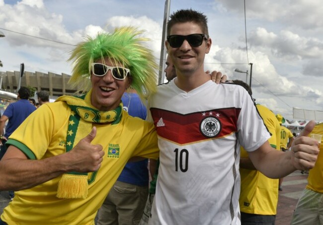 Brazil Soccer WCup Brazil Germany