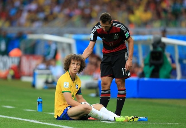 Soccer - FIFA World Cup 2014 - Semi Final - Brazil v Germany - Estadio Mineirao