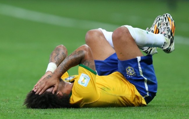 Soccer - FIFA World Cup 2014 - Semi Final - Brazil v Germany - Estadio Mineirao