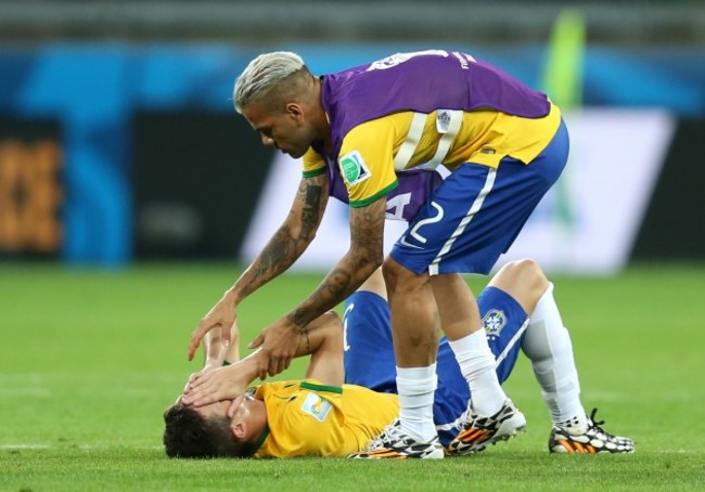 Soccer - FIFA World Cup 2014 - Semi Final - Brazil v Germany - Estadio Mineirao