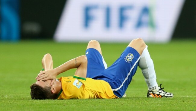 Soccer - FIFA World Cup 2014 - Semi Final - Brazil v Germany - Estadio Mineirao