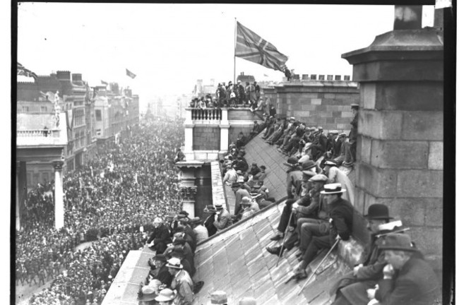 Victory parade, Dublin (1919)