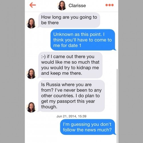 A Fake Edward Snowden Tinder Account Was Set Up And The Responses Are Amazing 