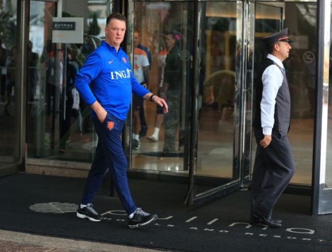 Soccer - FIFA World Cup - Holland leave team hotel