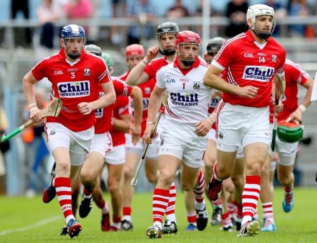 Damien Cahalane, goalkeeper Anthony Nash and Patrick Cronin